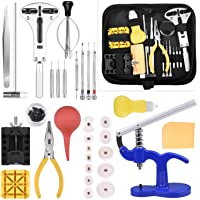 Los mejores  - ETEPON Kit Reparacion Relojes en un Maletin- Herramientas Profesionales para Relojero ET017